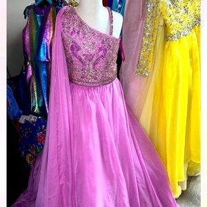 Girls pageant gown 10-12
